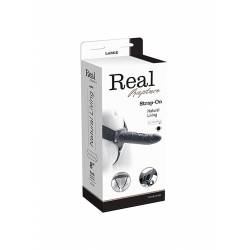 Proteza-Vibratore Strap On Cavo Real Rapture 8 Black