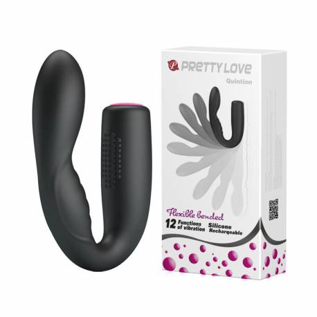Pretty Love -Quintion, 12 Vibration Functions Bendable Memory Function