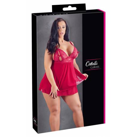 Babydoll Red 3Xl