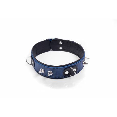 Obroża- Collar Crazy Horse Blue, Big