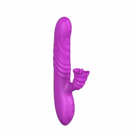 Wibrator-Angelia, Usb 3 Functions Of Thrusting / 20 Vibrations Purple