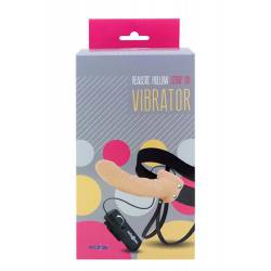 Realistic Hollow Strap On Vibrator 8Inch