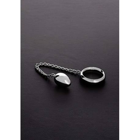 Donut C-Ring Anal Egg (40/40Mm) With Chain