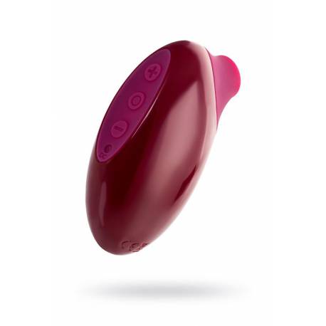 Toyfa A-Toys Myrty Clitoral Vacuum Stimulator, Burgundy, 9.8 Cm