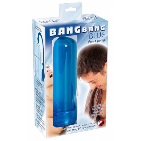 Bang Bang Blue Penis Pump Blue