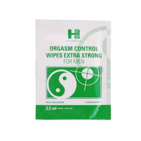 Supl.diety-Orgasm Control Wipes 6Szt.