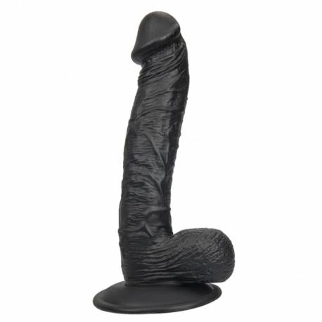 Rocket John 8,7 Inch Black Realistic Dildo 8,7 Inch / 22 Cm