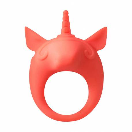 Pierścień- Vibrating Cockring Mimi Animals Unicorn Alfie Orange