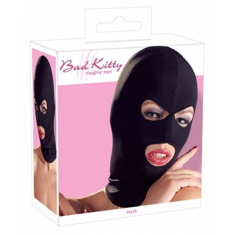 Head Mask Eyes & Mouth Bk