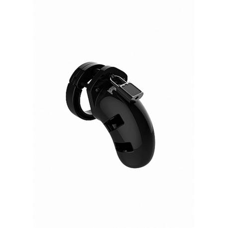 Model 01 - Chastity - 3.5 - Cock Cage - Black