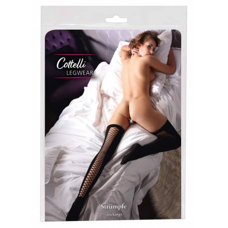 Thigh-High Net Stockings S/m