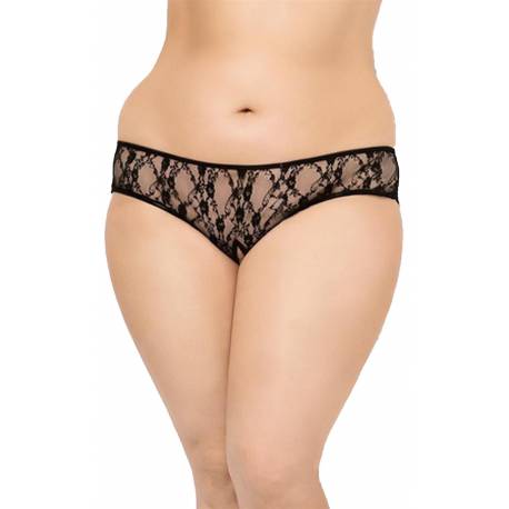String 2472 Plus Size - Black 3Xl