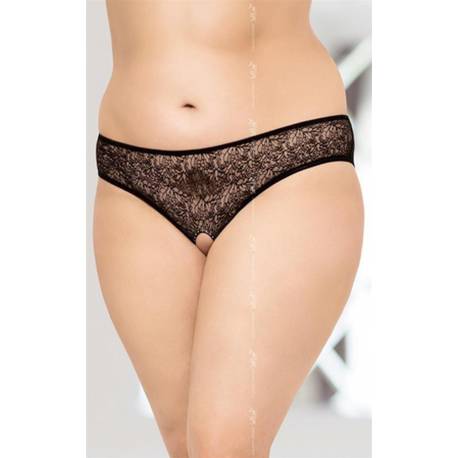 String 2467 Plus Size - Black Xl