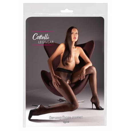 Crotchless Tights Black 4