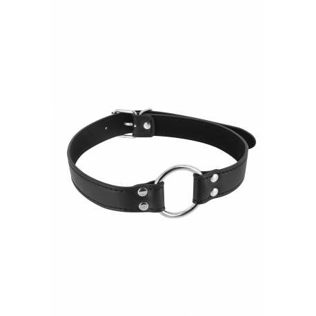 Open Mouth Gag Black