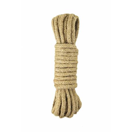 Sm Bondage Hemp Rope 5M (Size: S)