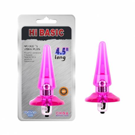 Nicole's Vibra Plug-Pink