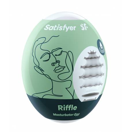 Masturbator Egg Single (Riffle)
