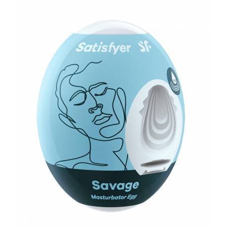 Masturbator Egg Single (Savage)