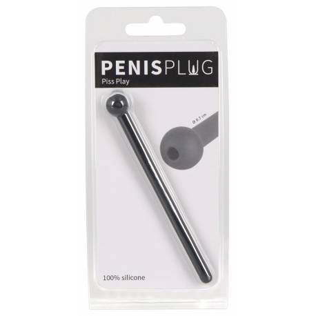 Penis Plug Piss Play Black