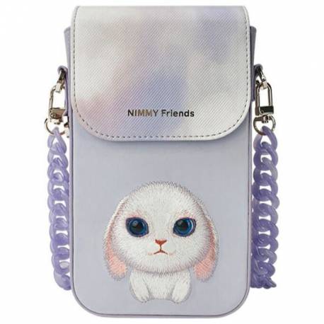 Nimmy Torebka Na Telefon Big Eyed Pet 2.0 Rabbit Fioletowa