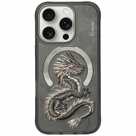 Nimmy Futerał Dragon Kompatybilny Z Magsafe Do Iphone 16 Pro Max Szary