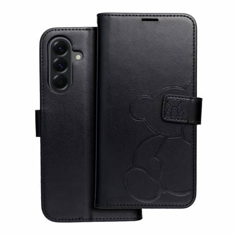 Kabura Mezzo Book Do Samsung A56 5G Teddy Bear Czarny