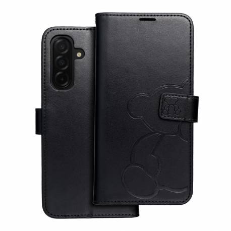 Kabura Mezzo Book Do Samsung A26 5G Teddy Bear Czarny