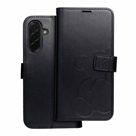 Kabura Mezzo Book Do Samsung A36 5G Teddy Bear Czarny