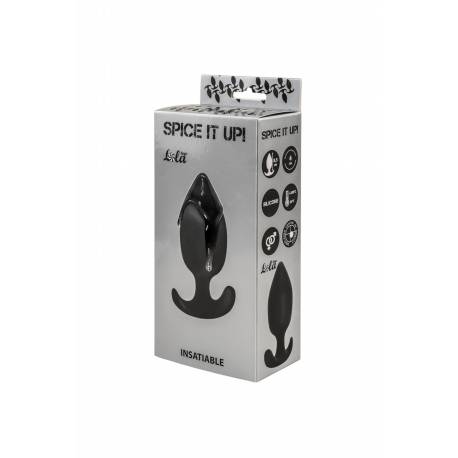 Plug-Anal Plug With Misplaced Center Of Gravity Spice It Up Insatiable Black
