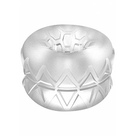 N0. 92 - Reversible Masturbator And Bumper - Transparent