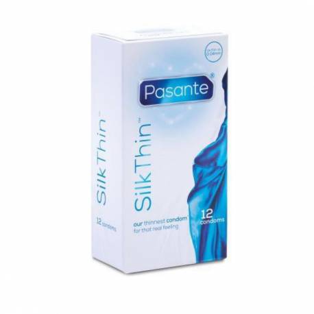 Silk Thin Condoms 12 Pcs