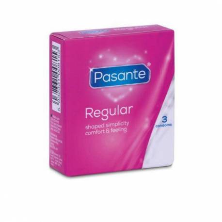 Pasante Regular Condoms 3 Pcs