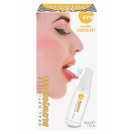 Żel/sprej-Hot Oral Optimizer Blowjob Gel Vanilla 50Ml.
