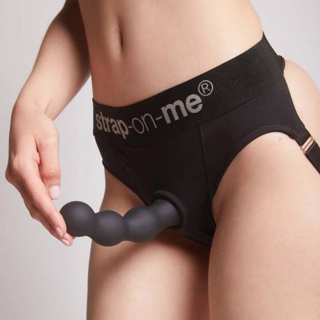 Dildo Plug Balls Noir - Xxl