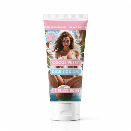 Pussy And Dick Lick Gel - Cocos - 1.7 Fl Oz / 50 Ml