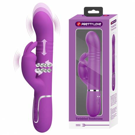 Pretty Love - Coale Purple, 7 Vibration Functions 4 Rotation Functions 4 Thrusting Settings