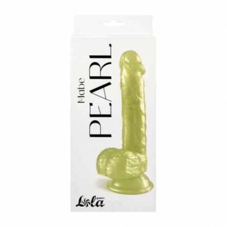 Pearlescent Dildo Mabe Pearl Golden