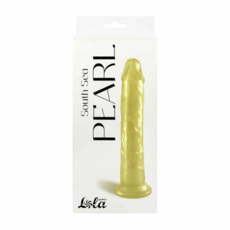 Pearlescent Dildo South Sea Pearl Golden