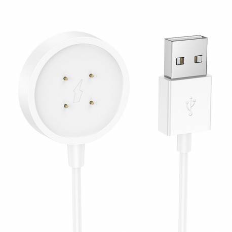 Hoco Kabel Do Ładowania Smartwatcha Y24 0,6 M Biały