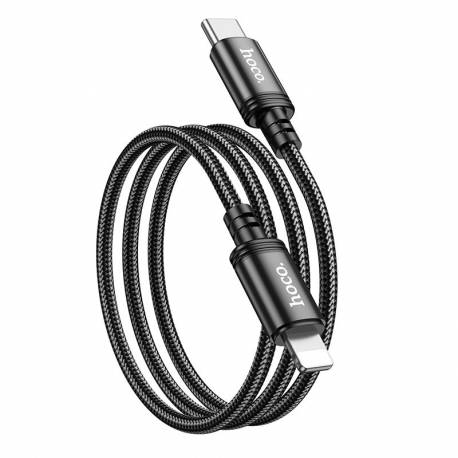 Hoco Kabel Typ C Do Lightning Pd 20W X89 1 M Czarny