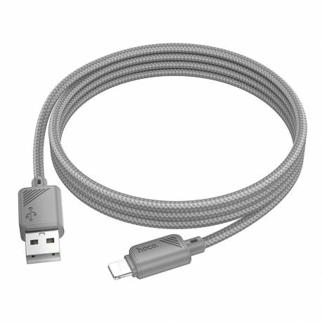 Hoco Kabel Usb A Do Lightning 2,4A X113 1 M Szary