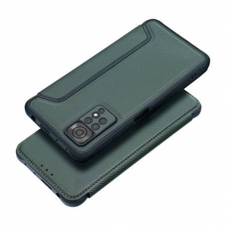 Kabura Razor Book Do Xiaomi Redmi Note 14 4G (Global - 164,84Mm X 78,15Mm X 8,16Mm) Ciemnozielony