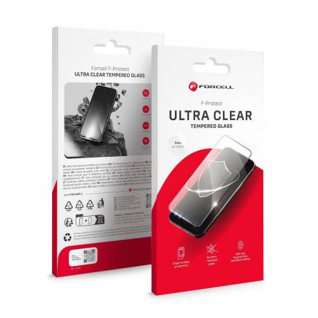 Szkło Hartowane Xiaomi Redmi Note 14 4G / Redmi Note 14 5G Forcell Ultra Clear Glass Czarne