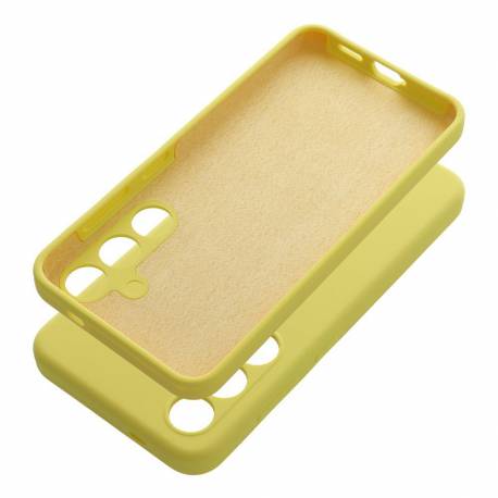 Futerał Silicone 2Mm Do Honor X8C Żółty