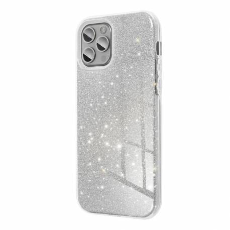 Futerał Shining Do Samsung A06 5G Srebrny