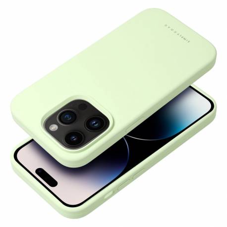 Roar Futerał Cloud Skin Do Iphone 16E (Se 4 2025) Jasnozielony