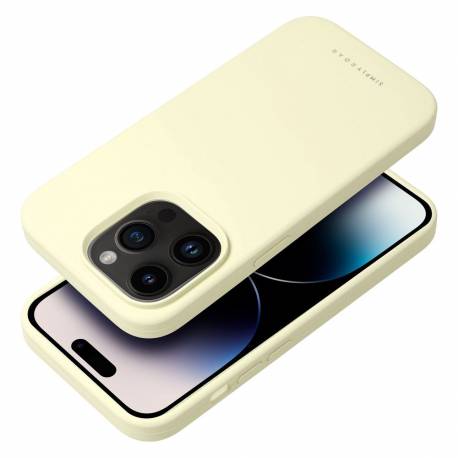 Roar Futerał Cloud Skin Do Iphone 16E (Se 4 2025) Jasnożółty