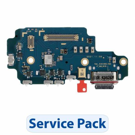 Servicepack Płytka Ładowania Usb Samsung S22 Ultra G908B Gh96-14802A