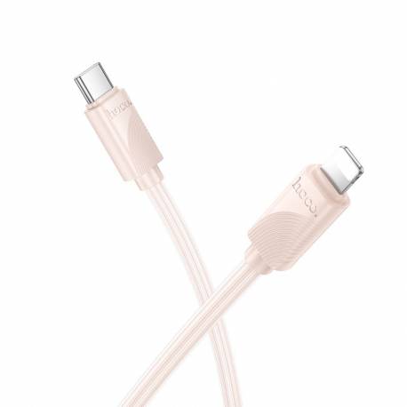 Hoco Kabel Typ C Do Lightning Pd 27W X114 1 M Różowy